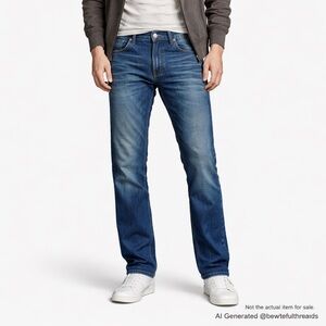G-Star Raw Newton Jeans W36 (tagged 34) L33 Blue Straight Leg Made by Instinct